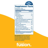 Bariatric Fusion etiqueta con valores nutricionales, claridad sobre ingredientes clave