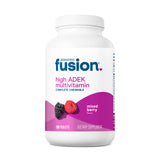 Bariatric Fusion frasco frente mostrando etiqueta clara y beneficio de vitaminas altas