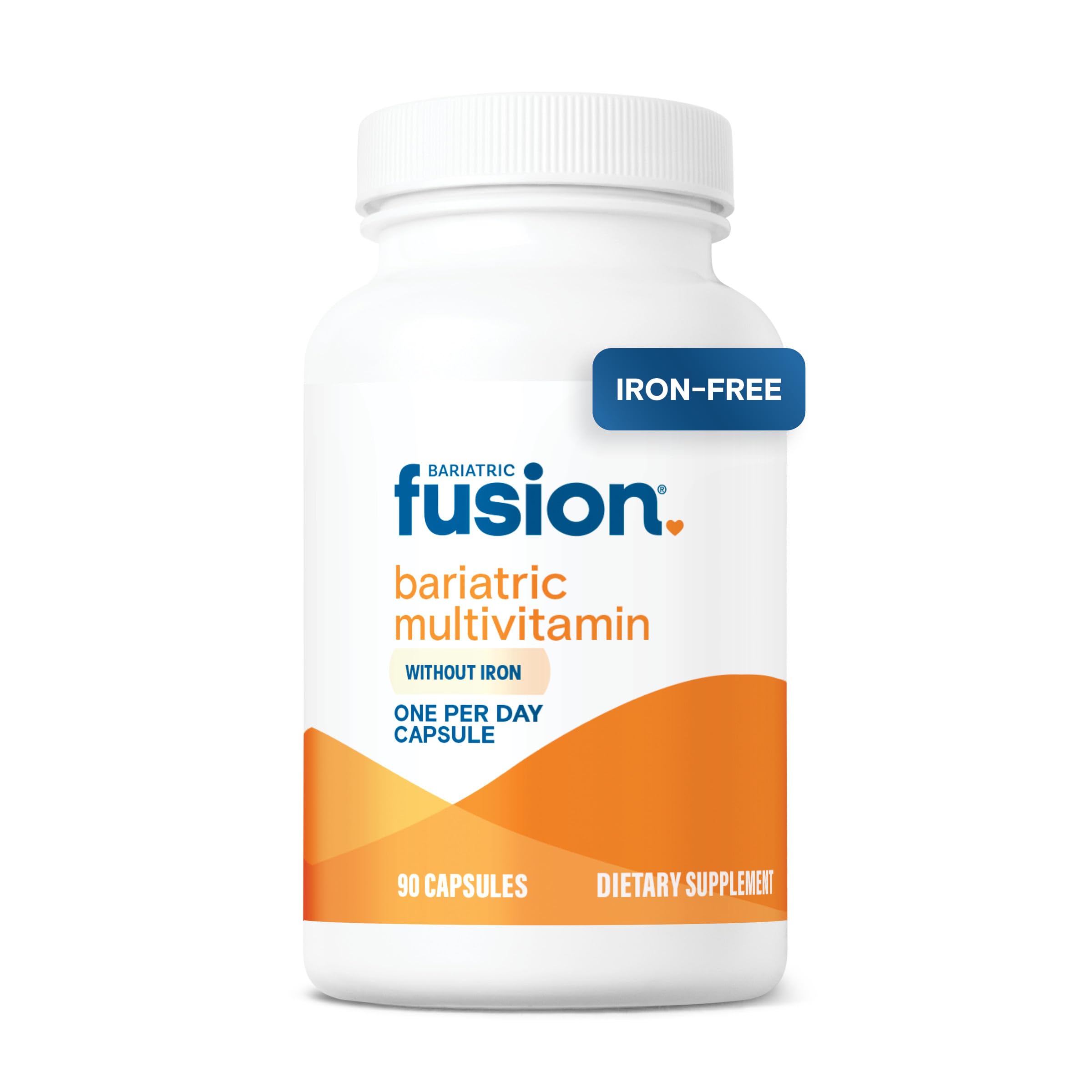 Bariatric Fusion frente del envase mostrando diseño y beneficio de una cápsula diaria