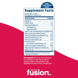 Bariatric Fusion etiqueta con ingredientes y dosificación clara y legible