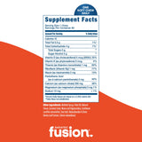 Bariatric Fusion etiqueta con ingredientes y concentración de calcio