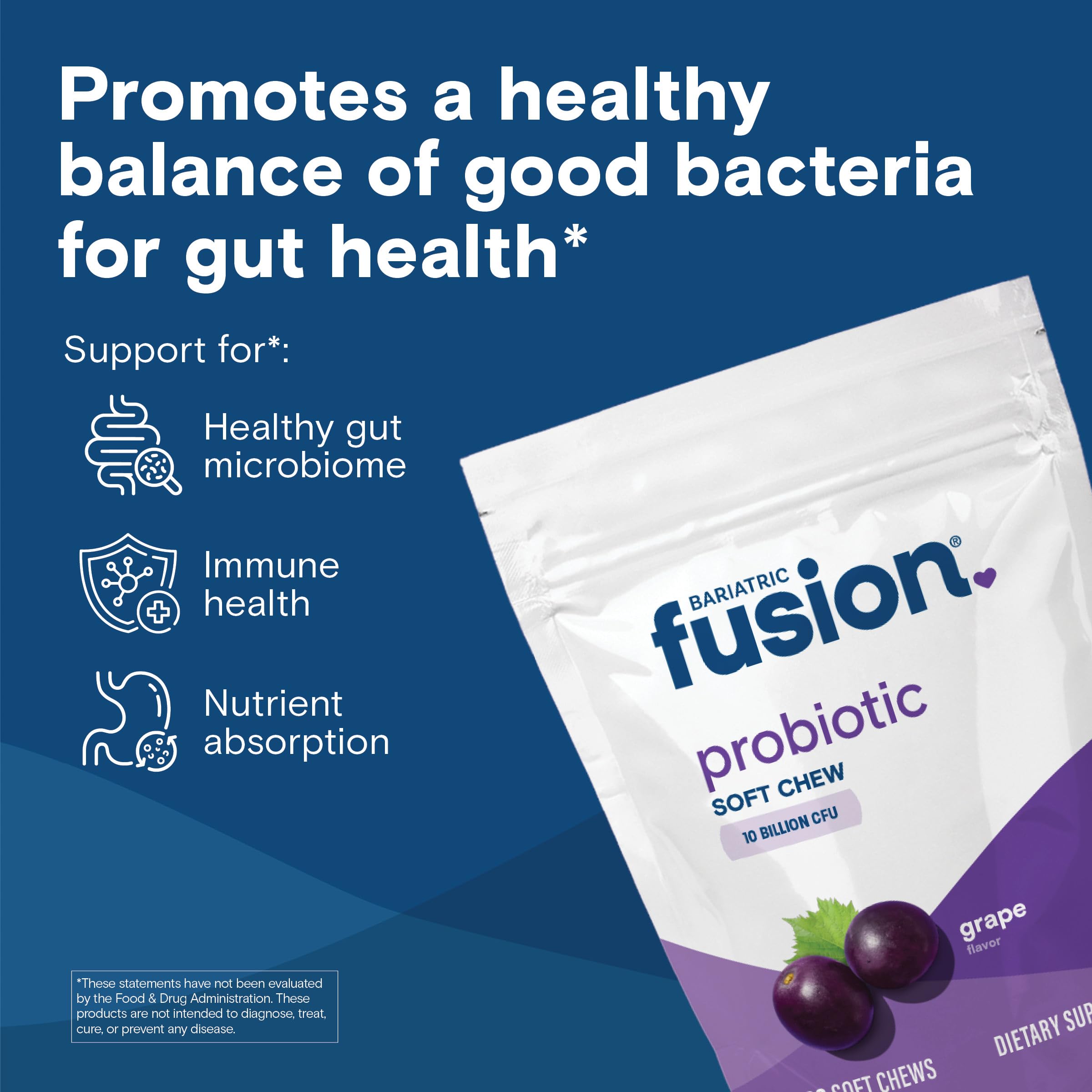 Bariatric Fusion detalle de textura masticable que indica fácil ingestión