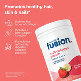 Bariatric Fusion polvo en cuchara, textura fina y fácil disolución