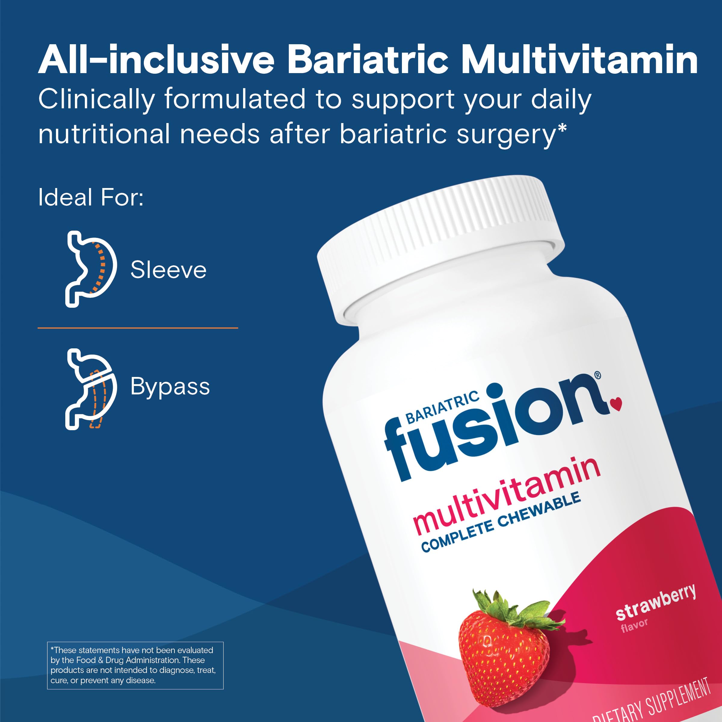 Bariatric Fusion textura de tabletas masticables fácil de consumir