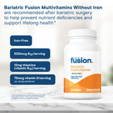 Bariatric Fusion botella de tres meses para ahorro y conveniencia