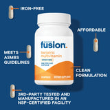 Bariatric Fusion detalle de la cápsula indicando textura fácil de tragar