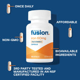Bariatric Fusion textura de la cápsula que sugiere pureza y ausencia de rellenos artificiales
