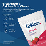 Bariatric Fusion primer plano de textura masticable fresa que facilita la ingesta