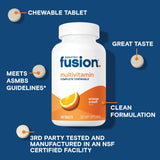 Bariatric Fusion primer plano textura de tableta masticable clara