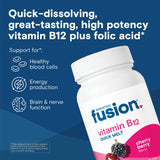 Bariatric Fusion detalle de textura de la tableta cherry berry para disolución rápida
