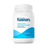 Bariatric Fusion frasco frontal mostrando envase claro y compacto, fácil identificación