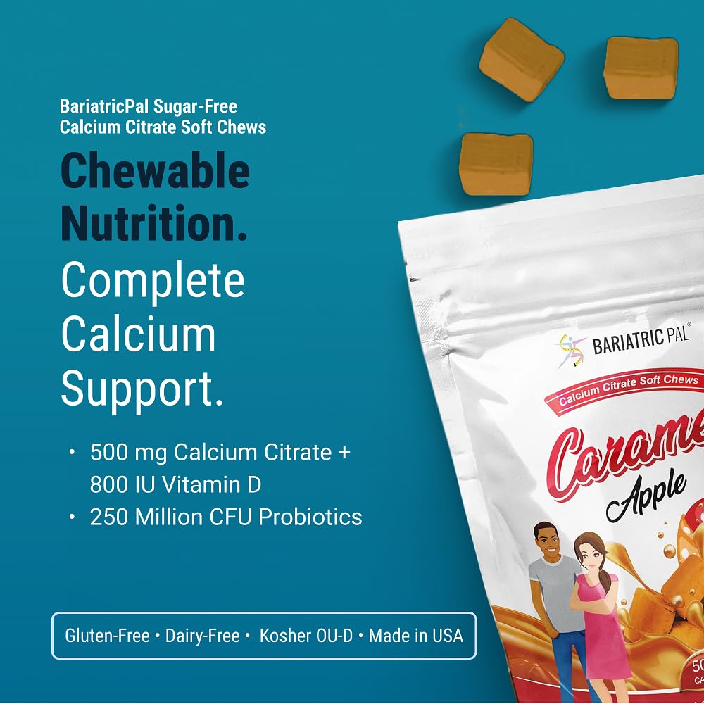 BariatricPal bol con masticables listos para tomar, conveniencia diaria