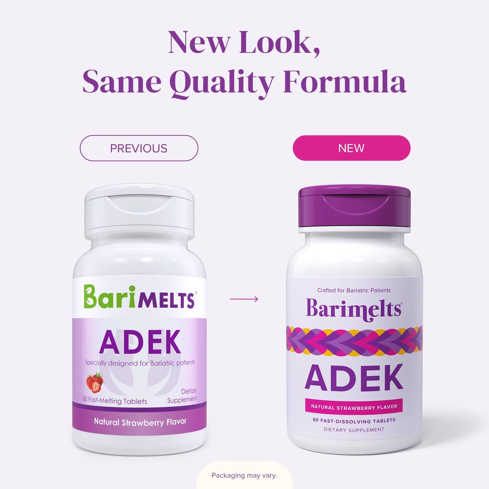 Barimelts ADEK comparación de tamaño para referencia de escala