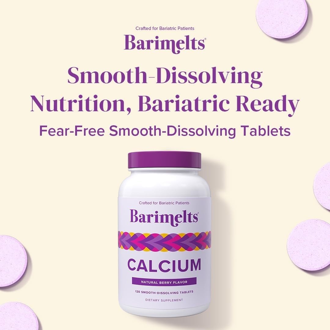 BariMelts detalle de ingredientes en la etiqueta resaltando vitamina D3 y magnesio