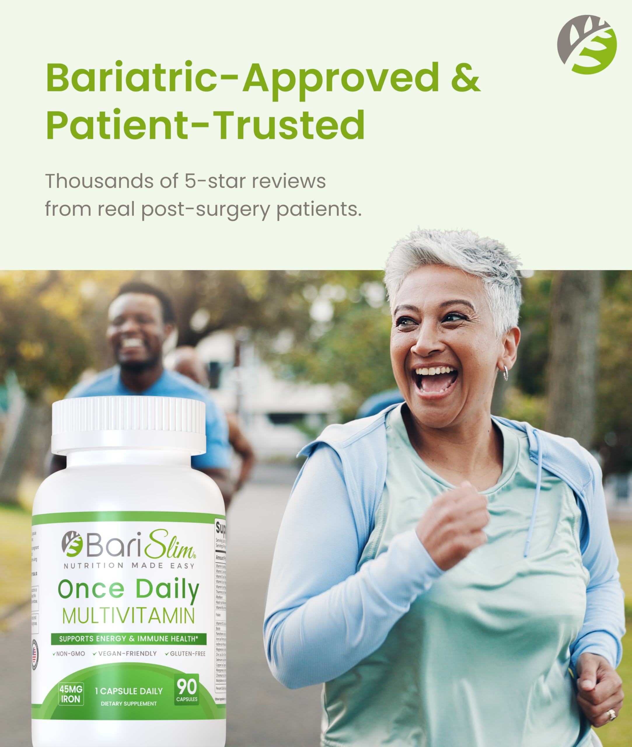 BariSlim información nutricional en etiqueta para verificar nutrientes