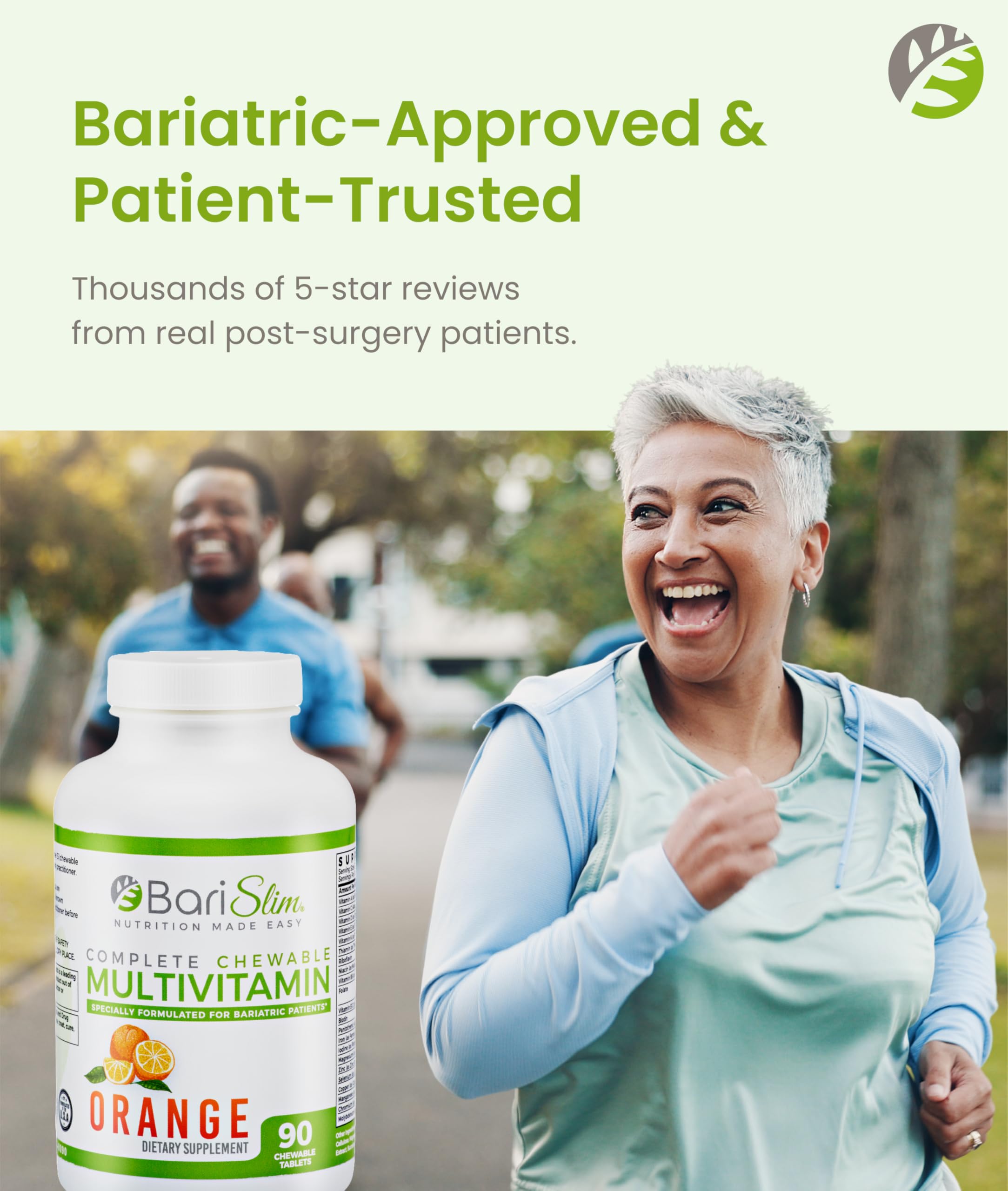 BariSlim multivitamínico en escena de desayuno promoviendo rutina matinal