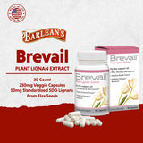 Barlean's Brevail textura del extracto en polvo, beneficio pureza vegetal