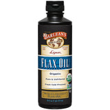 Barlean's vista frontal de la botella mostrando etiqueta y tamaño