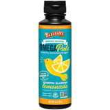 Barlean's envase frontal Omega Pals limonada mostrando etiqueta y beneficios