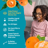 Barlean's primer plano de la etiqueta mostrando ingredientes clave y vitaminas