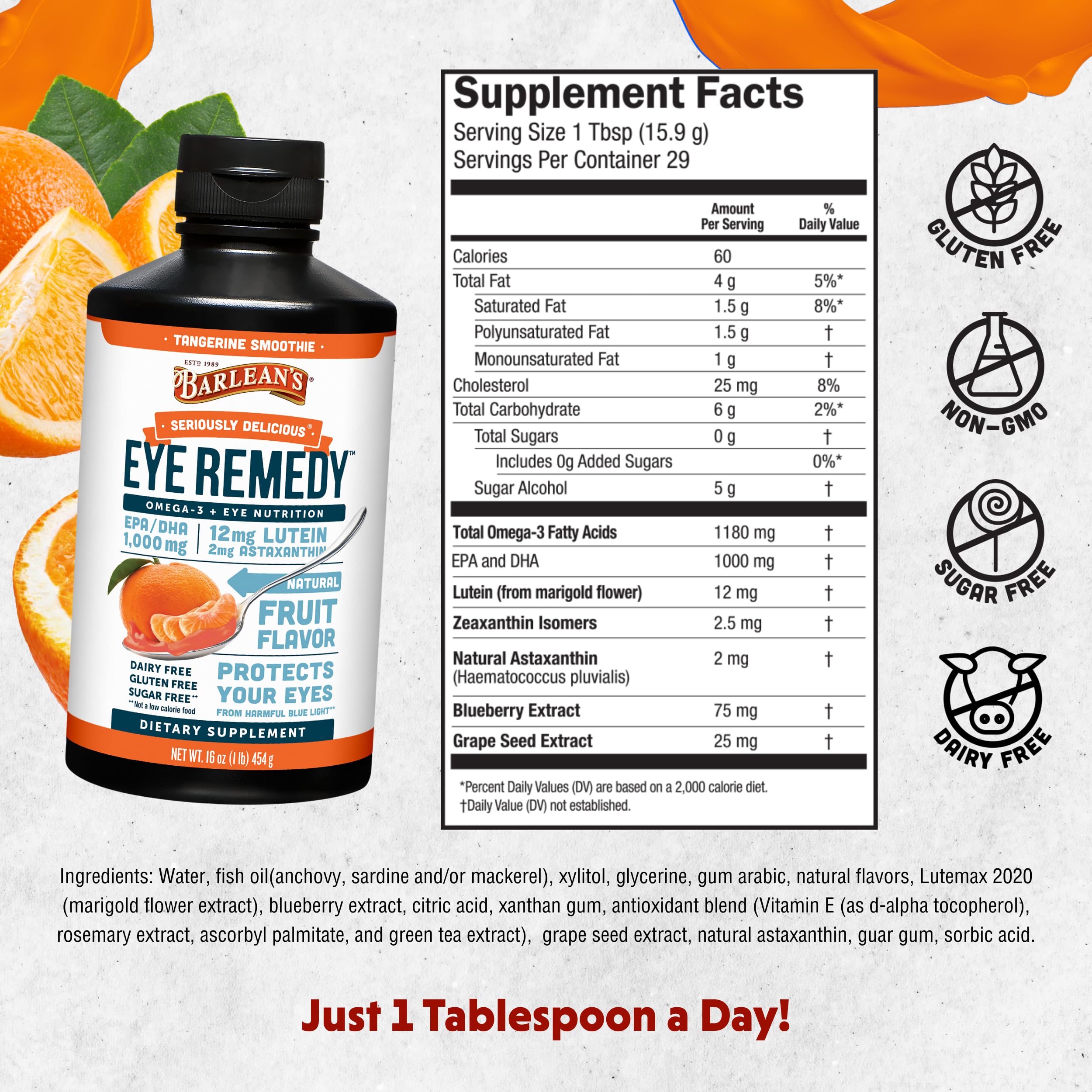 Barlean's textura cremosa del aceite, beneficio de fácil absorción