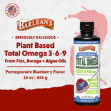 Barlean's textura cremosa del aceite vegetal, emulsión fácil de mezclar y absorber