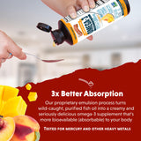 Barlean's mezclado en batido para desayuno aportando omega-3 fácilmente