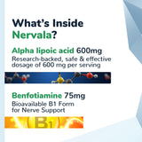 Barton Nutrition Nervala varias cápsulas sobre superficie, preparación diaria sencilla