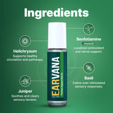 Basic Vigor EarVana comparado con una moneda, envase 10 ml compacto