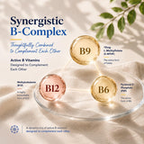 Basigano etiqueta composición indica 15 mg 5-MTHF y vitaminas B