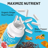 Detalle de cápsula Basigano para ver textura vegetal y fácil disolución