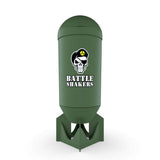 Battle Shakers vista frontal con diseño militar y resistencia visible