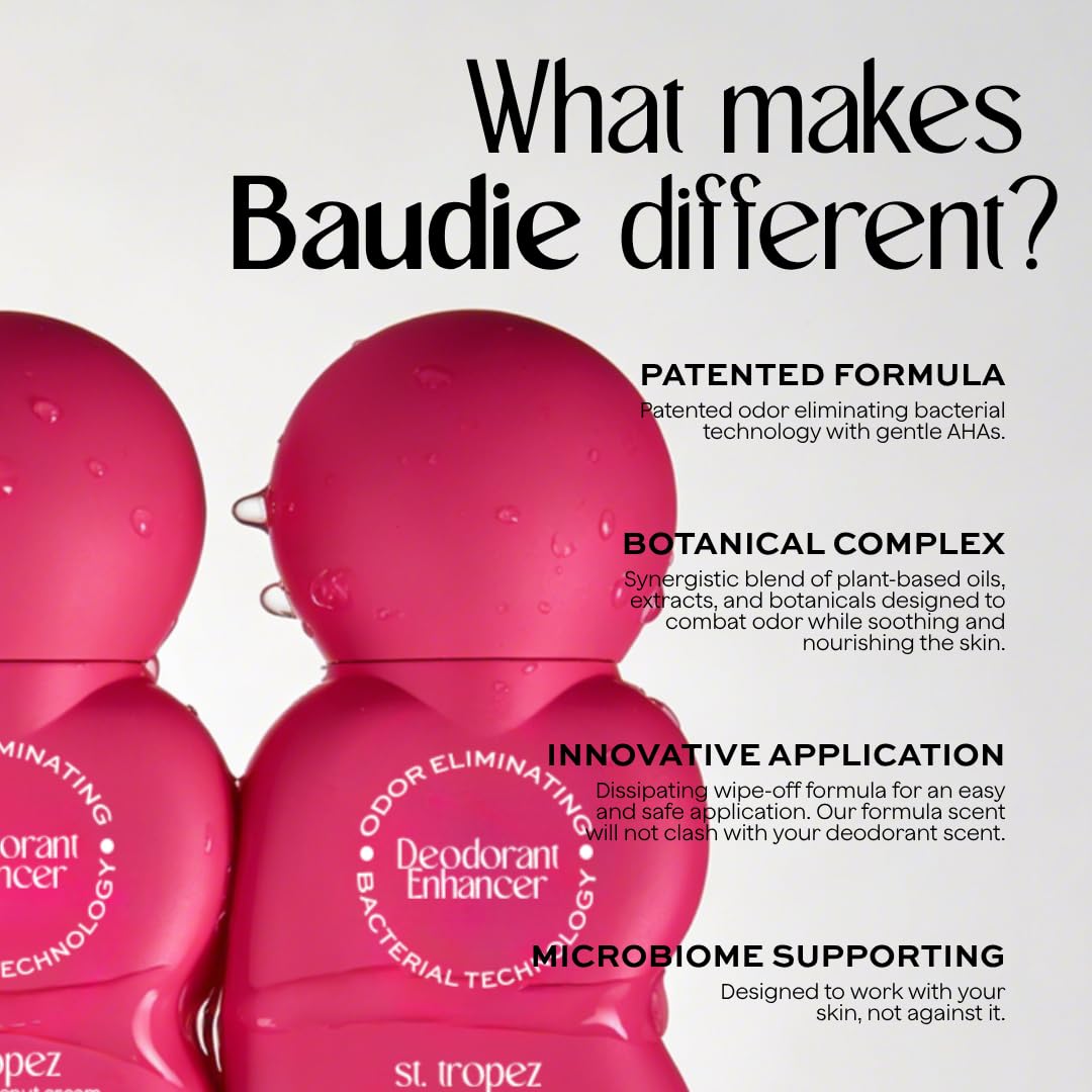 Baudie empaque con diseño St.Tropez que comunica origen y estilo