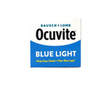 Bausch + Lomb ocuvite mini soft gel en mano para comparar tamaño y comodidad