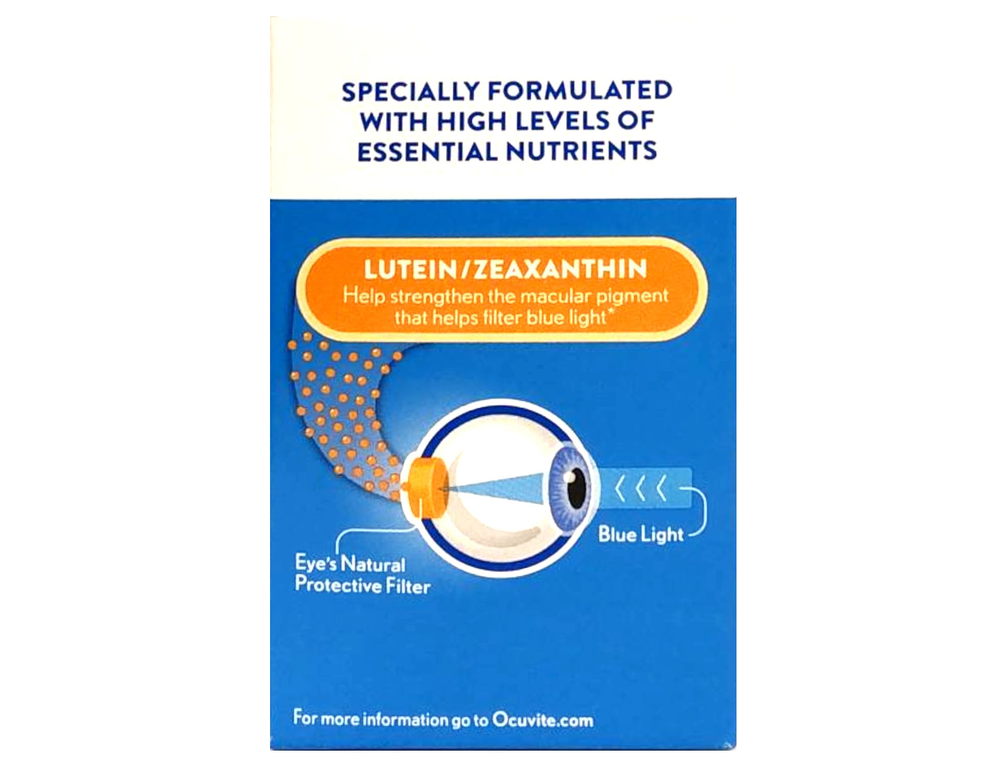 Bausch + Lomb ocuvite extracto de caléndula, fuente natural de luteína y zeaxantina