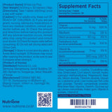 BB LAB etiqueta con lista de ingredientes y vitaminas para transparencia