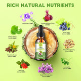 Etiqueta de BBEEAAUU TMG mostrando lista de ingredientes y concentración clara
