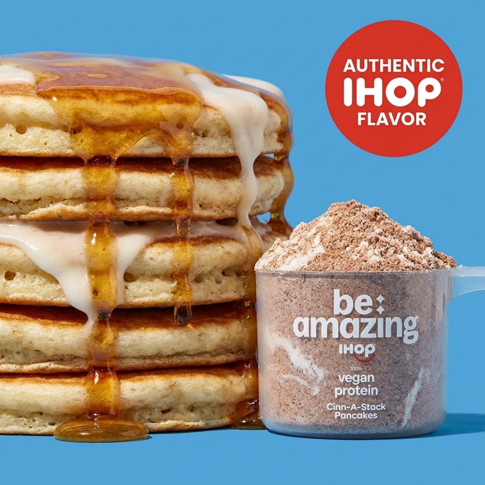 BE AMAZING en mesa de desayuno estilo vida mostrando versatilidad