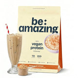 BE AMAZING envase frontal mostrando la marca y sabor reconfortante