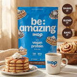 BE AMAZING uso en receta de pancakes aportando proteína y sabor