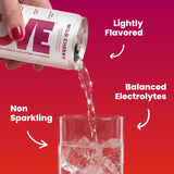 Be LOVE vaso con bebida sobre hielo resaltando frescura y refresco