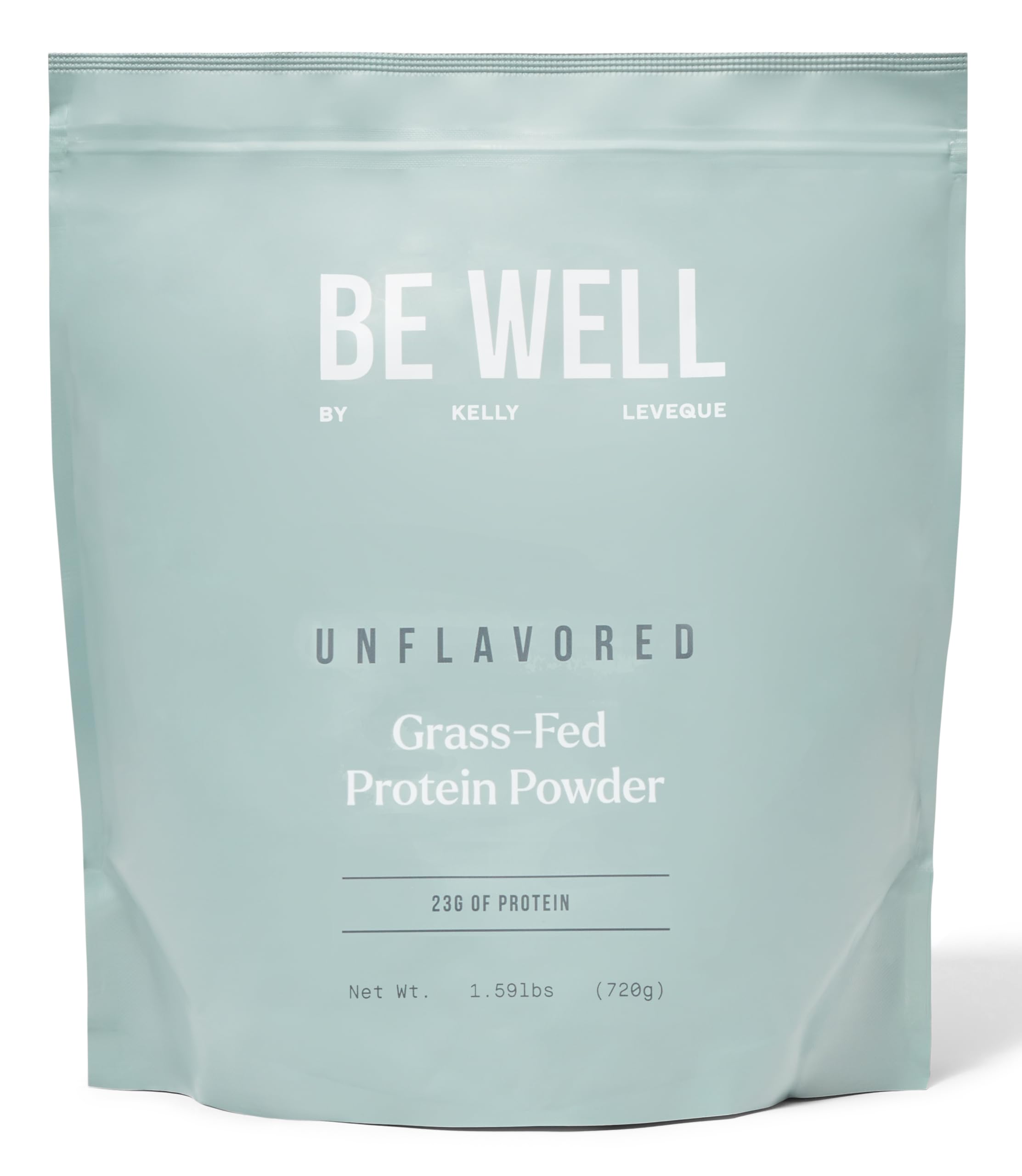 Be Well by Kelly frasco frontal mostrando diseño y pureza del producto