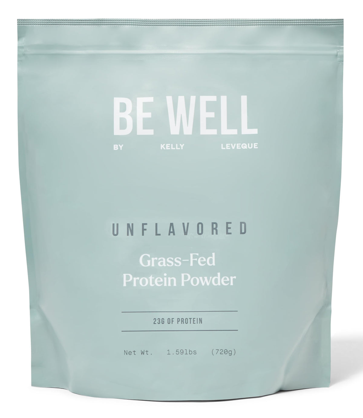 Be Well by Kelly frasco frontal mostrando diseño y pureza del producto