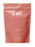 Be Well by Kelly LeVeque envase frontal limpio y profesional que inspira confianza