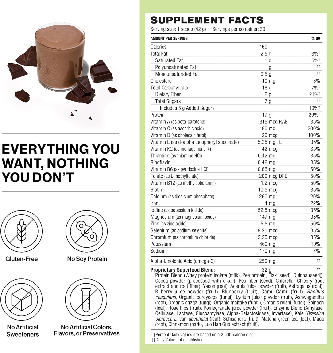Cucharada de polvo Beachbody Shakeology mostrando textura fina y mezcla nutritiva para disolución fácil