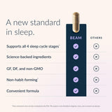 BEAM primer plano de cápsula revelando textura y calidad