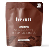 BEAM envase frontal mostrando diseño y cantidad, transmite confianza