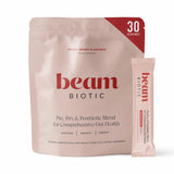 BEAM frontal del envase mostrando la marca y beneficio digestivo
