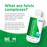 BEAM MINERALS mezclado en vaso de agua demostrando uso fácil y sabor neutro