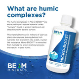 BEAM Minerals gota del líquido en textura cercana mostrando pureza y concentración